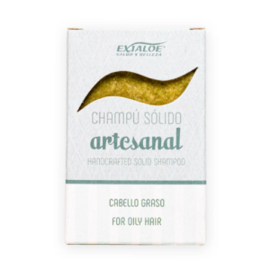 CHAMPÚ SÓLIDO ARTESANAL CABELLO GRASO 80 gramos